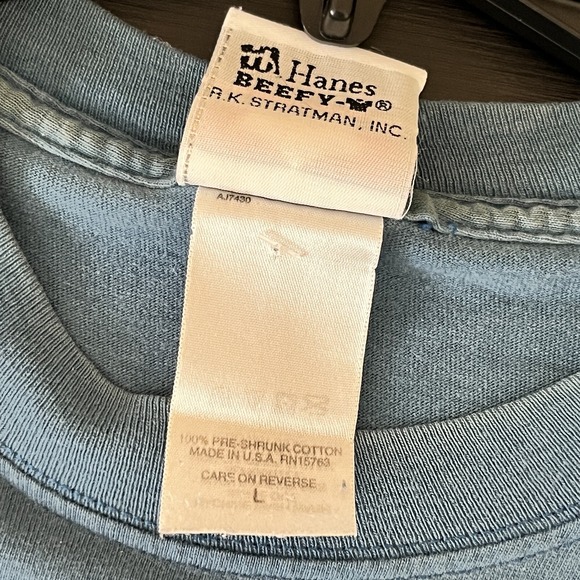 Vintage Harley Davidson Las Vegas T Shirt "Rare" Mens Size Large Blue Made USA - Picture 7 of 11